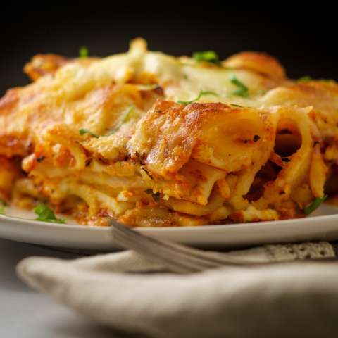 Photo of Goodbye Summer, Hello Fall! Smoked Cheese Ziti and Veggie Bake