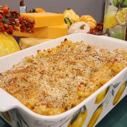 Photo of Salmon Mac & Cheese