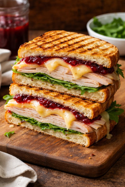 Turkey and Muenster Panini