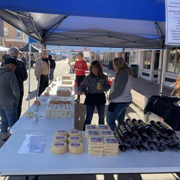 Photo of cheesefest booth